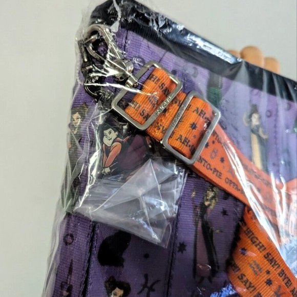 DISNEY HARVEYS HOCUS POCUS SANDERSON SISTERS CROSSBODY BAG BACKPACK HALLOWEEN - Picture 4 of 11